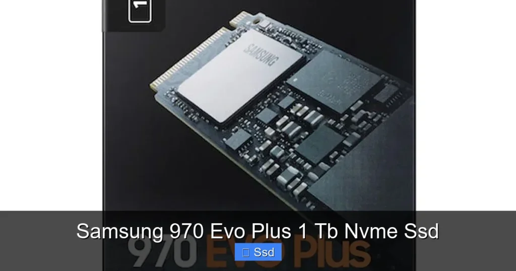 Samsung 970 Evo Plus 1 Tb Nvme Ssd