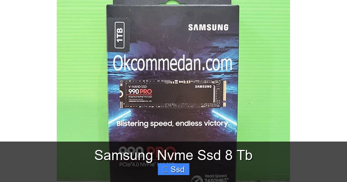 Samsung Nvme Ssd 8 Tb