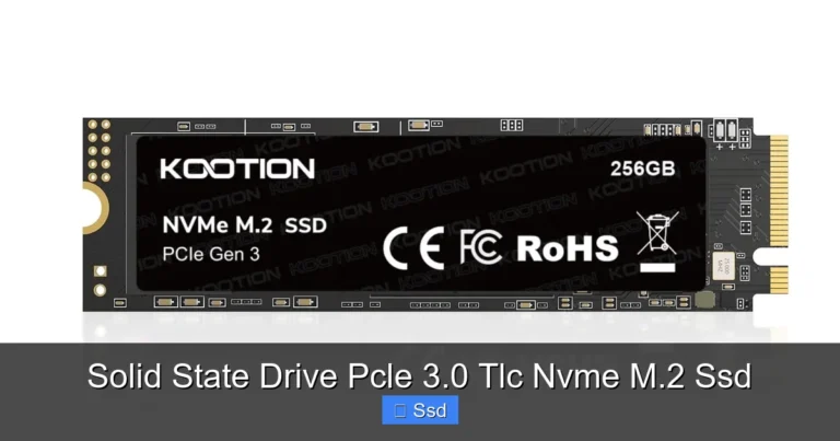 Solid State Drive Pcle 3.0 Tlc Nvme M.2 Ssd