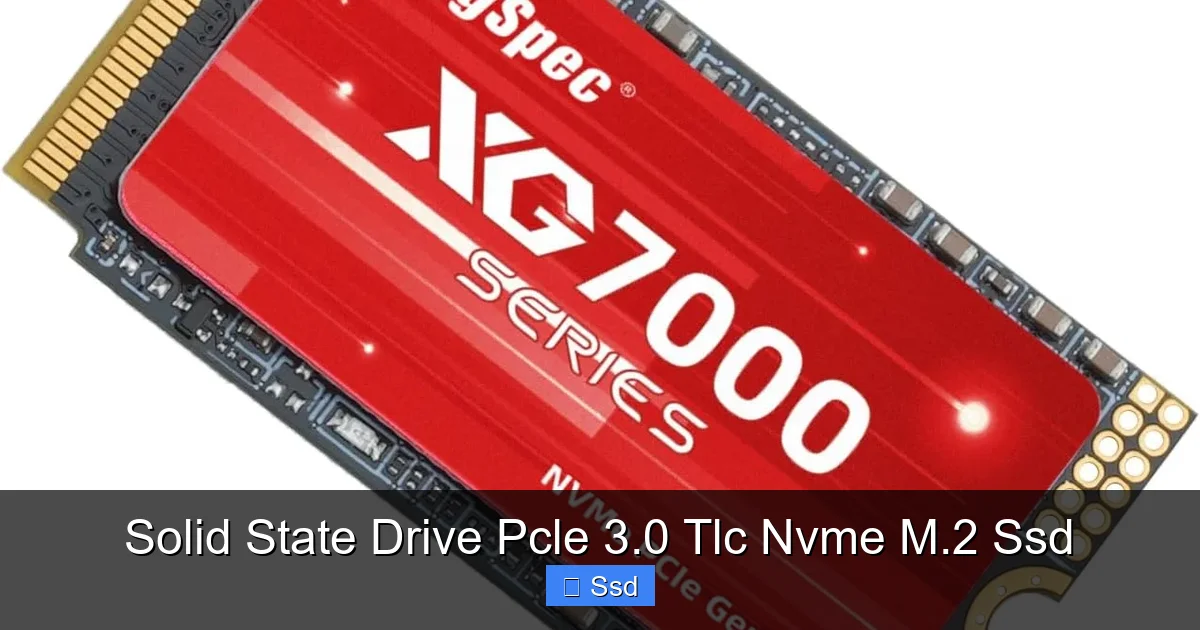 Solid State Drive Pcle 3.0 Tlc Nvme M.2 Ssd