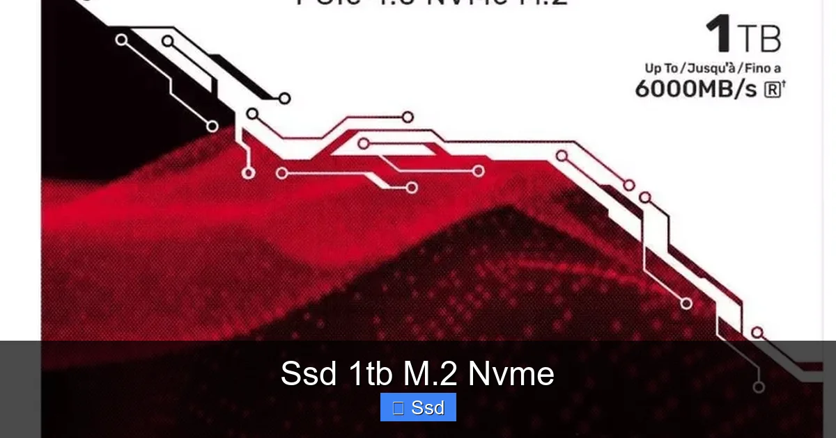 Ssd 1tb M.2 Nvme