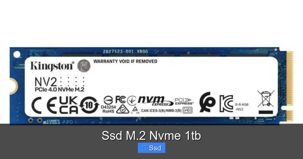 Ssd M.2 Nvme 1tb