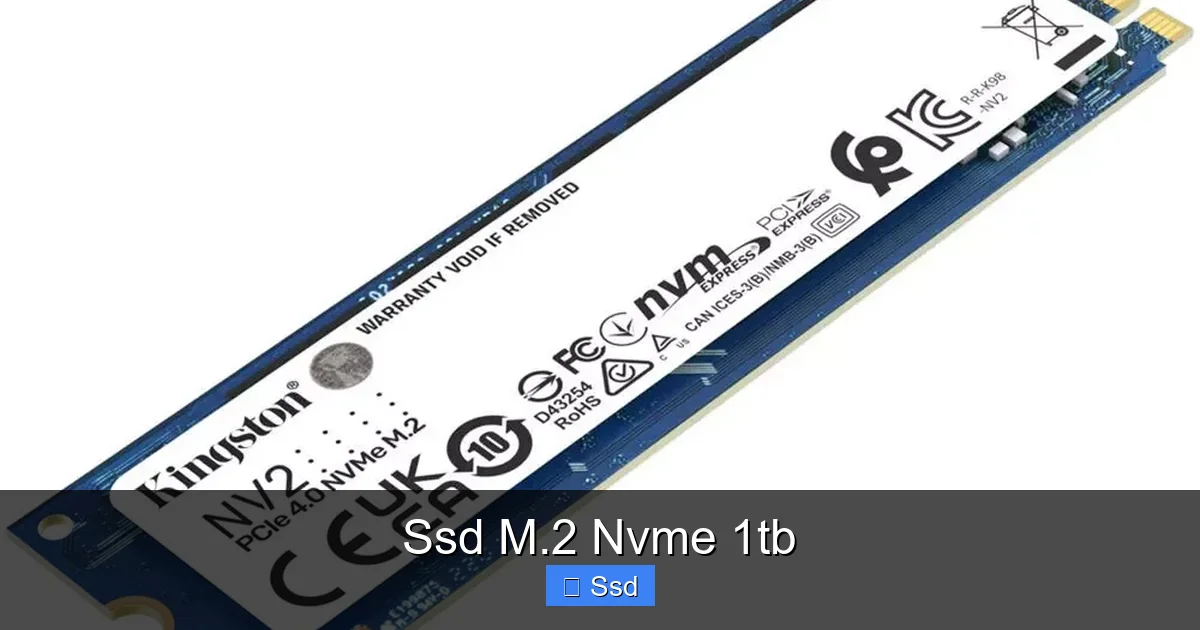 Ssd M.2 Nvme 1tb