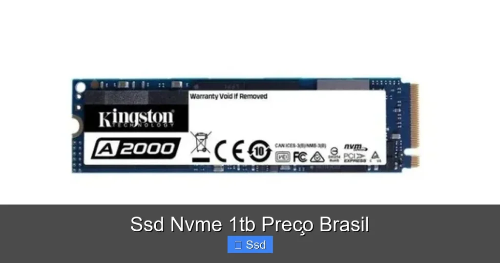 Ssd Nvme 1tb Preço Brasil