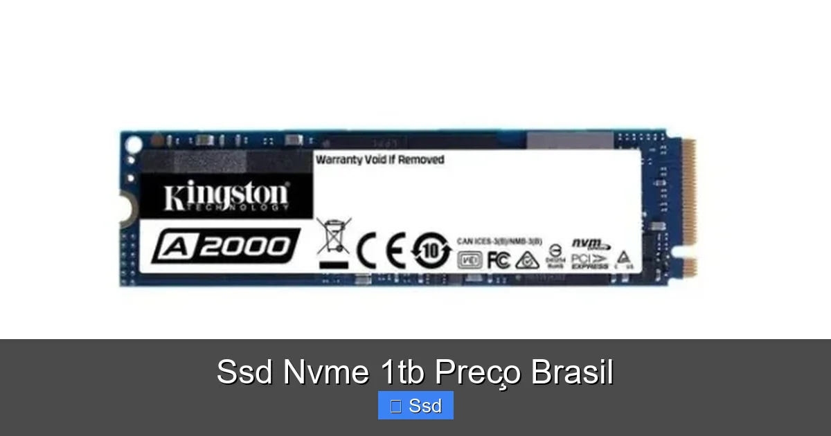 Ssd Nvme 1tb Preço Brasil