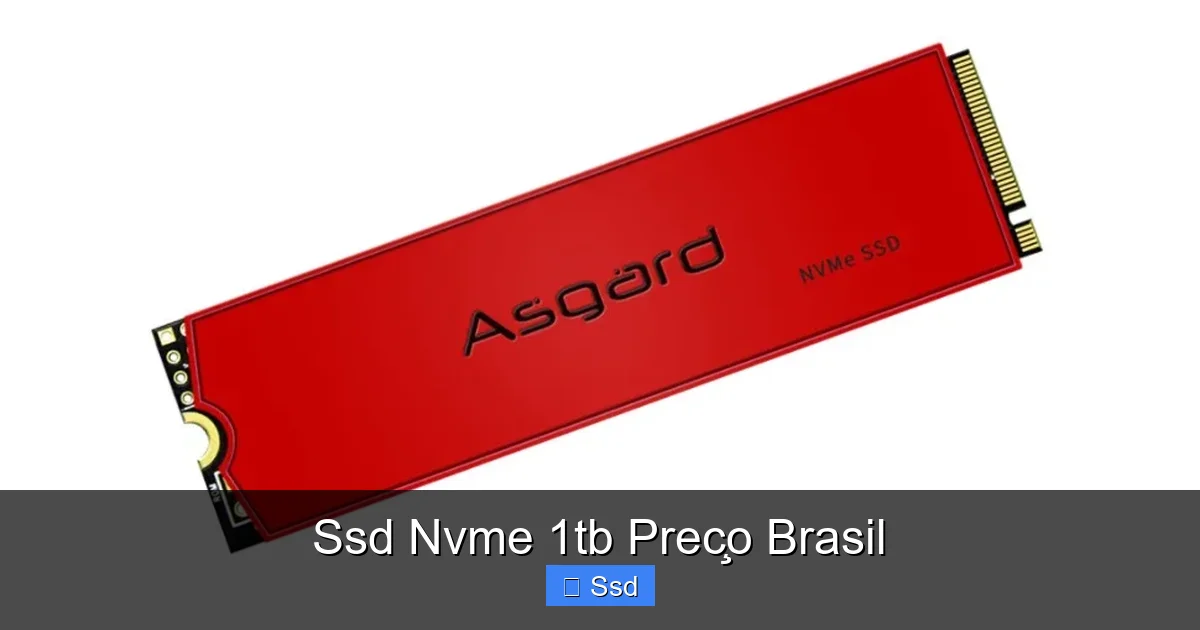 Ssd Nvme 1tb Preço Brasil