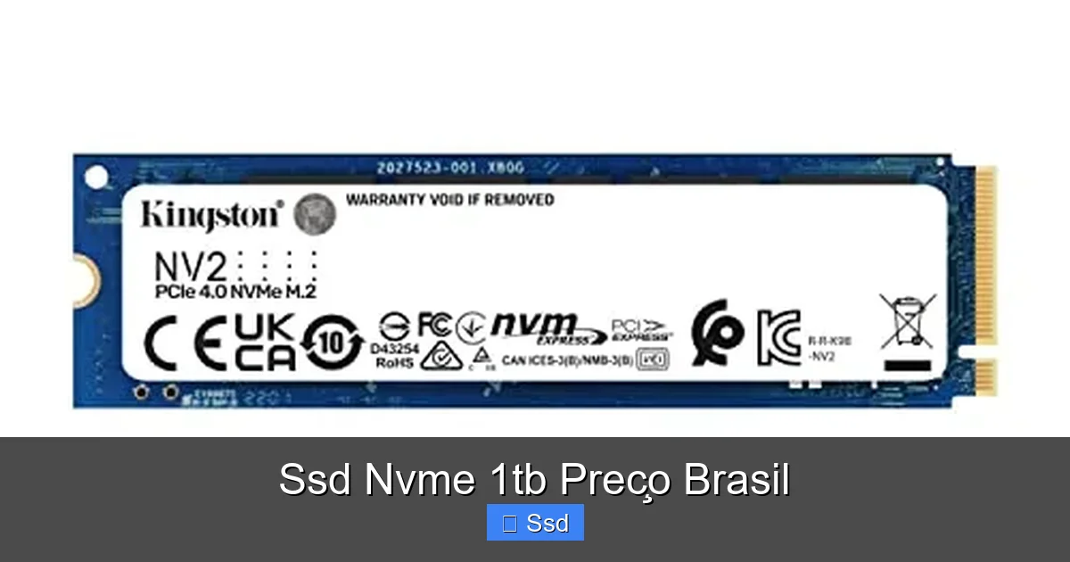 Ssd Nvme 1tb Preço Brasil