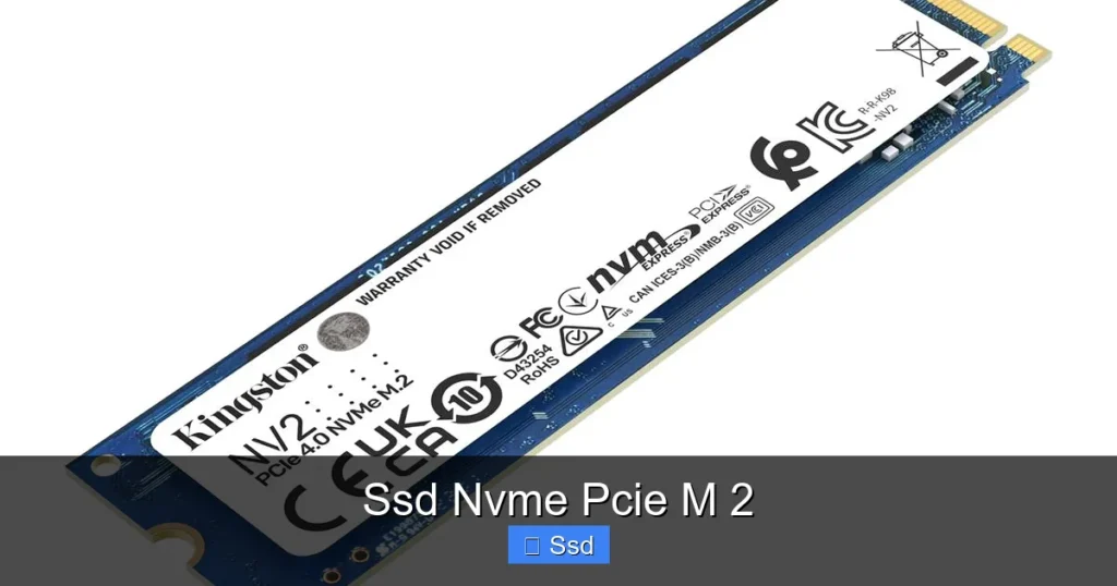 Ssd Nvme Pcie M 2