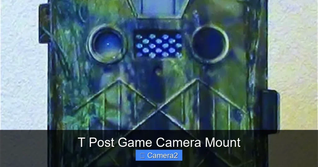T Post Game Camera Mount