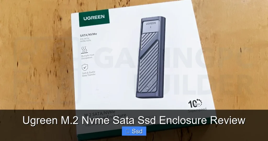 Ugreen M.2 Nvme Sata Ssd Enclosure Review
