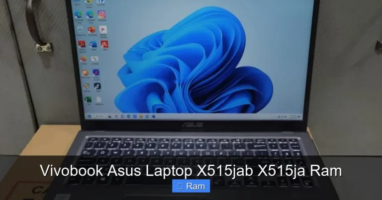 Vivobook Asus Laptop X515jab X515ja Ram