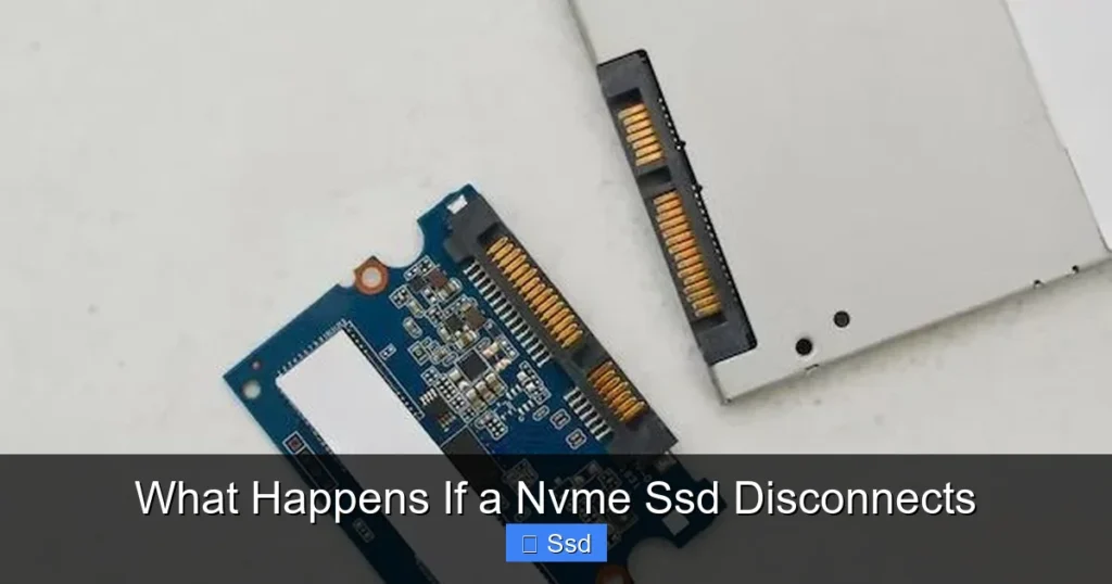 What Happens If a Nvme Ssd Disconnects