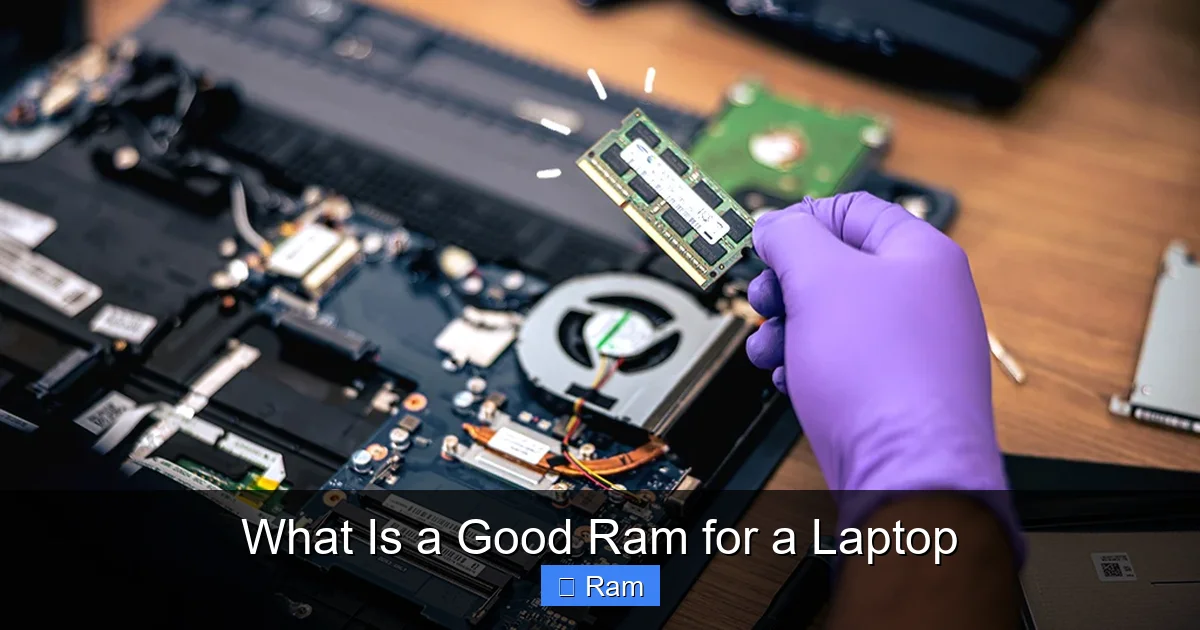 What Is a Good Ram for a Laptop