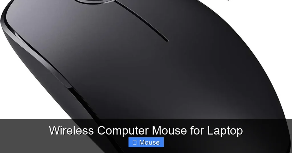 Wireless Computer Mouse for Laptop
