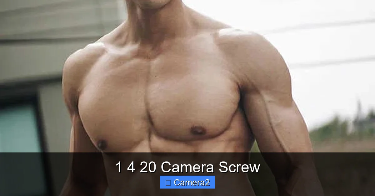 1 4 20 Camera Screw