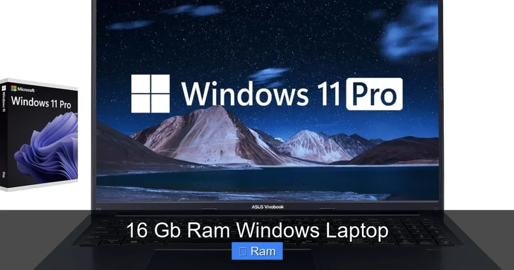 16 Gb Ram Windows Laptop