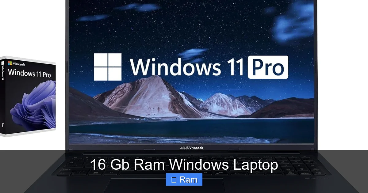 16 Gb Ram Windows Laptop