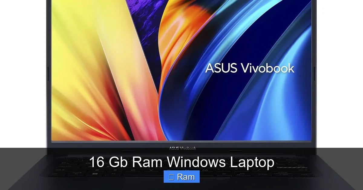 16 Gb Ram Windows Laptop