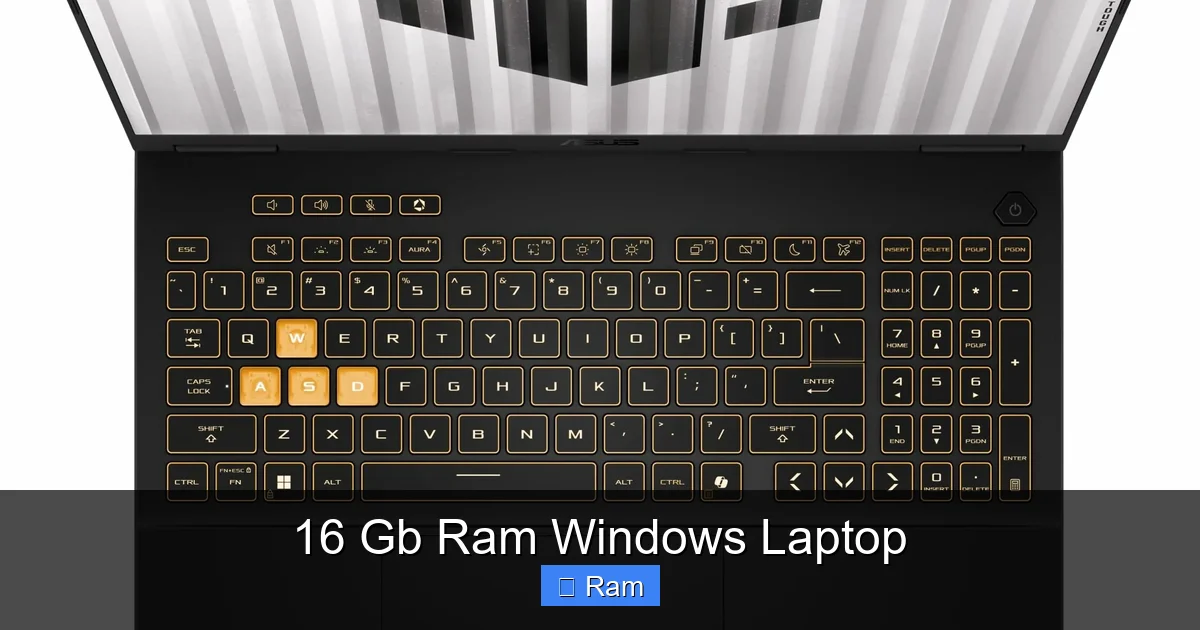 16 Gb Ram Windows Laptop
