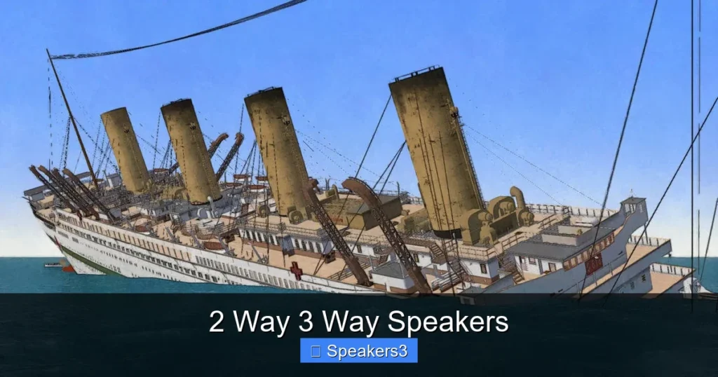 2 Way 3 Way Speakers