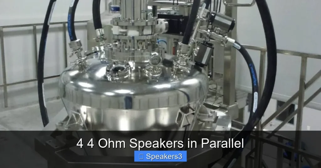 4 4 Ohm Speakers in Parallel