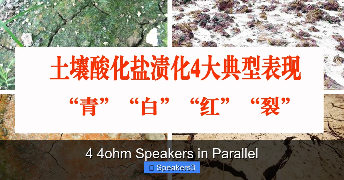 4 4ohm Speakers in Parallel