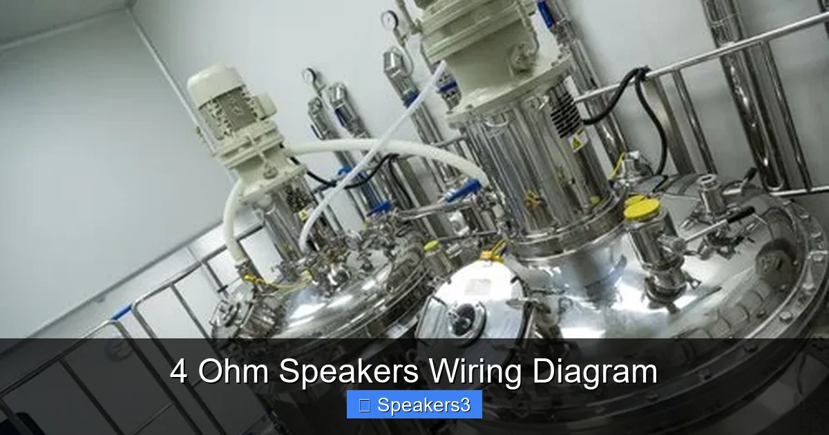 4 Ohm Speakers Wiring Diagram