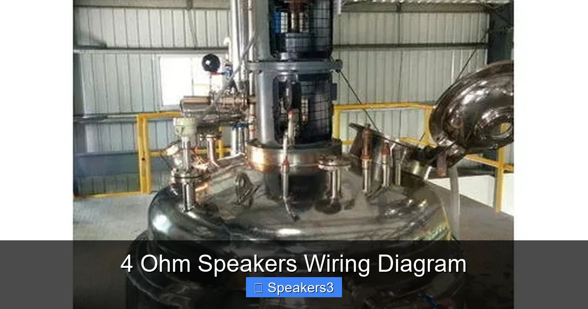 4 Ohm Speakers Wiring Diagram