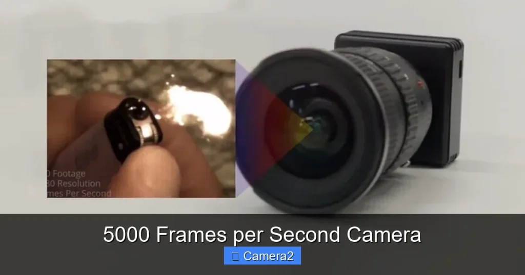 5000 Frames per Second Camera