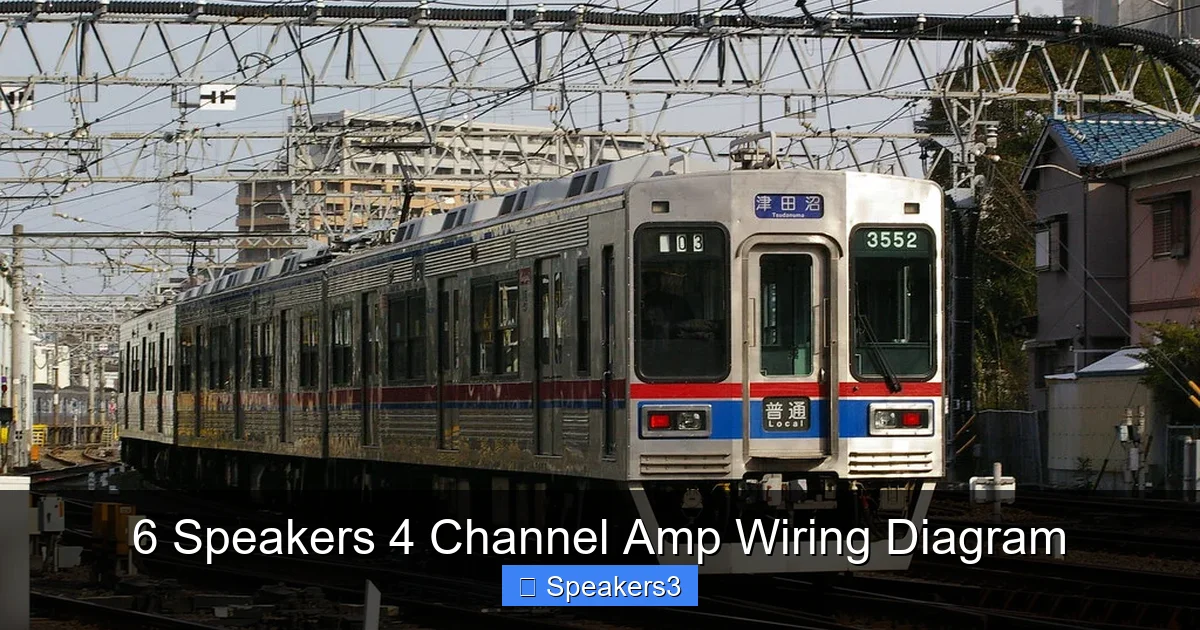 6 Speakers 4 Channel Amp Wiring Diagram
