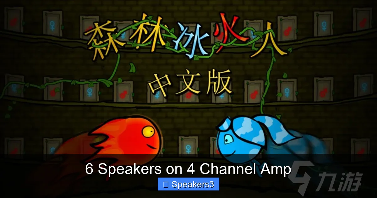 6 Speakers on 4 Channel Amp