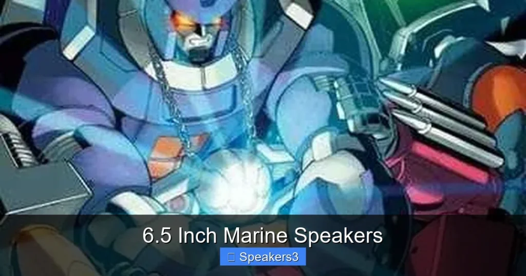 6.5 Inch Marine Speakers