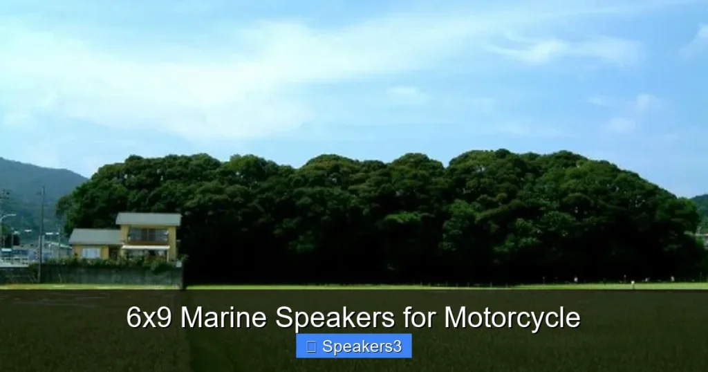 6x9 Marine Speakers for Motorcycle