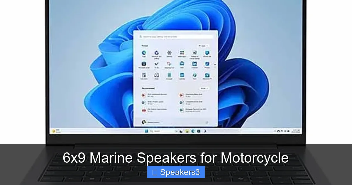 6x9 Marine Speakers for Motorcycle