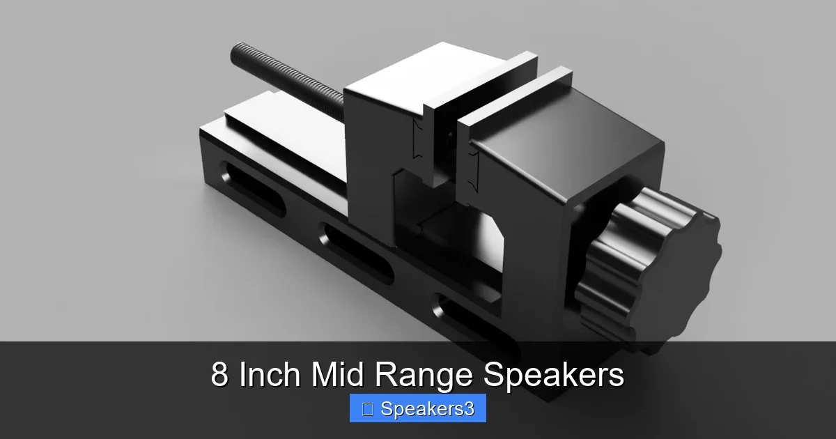 8 Inch Mid Range Speakers