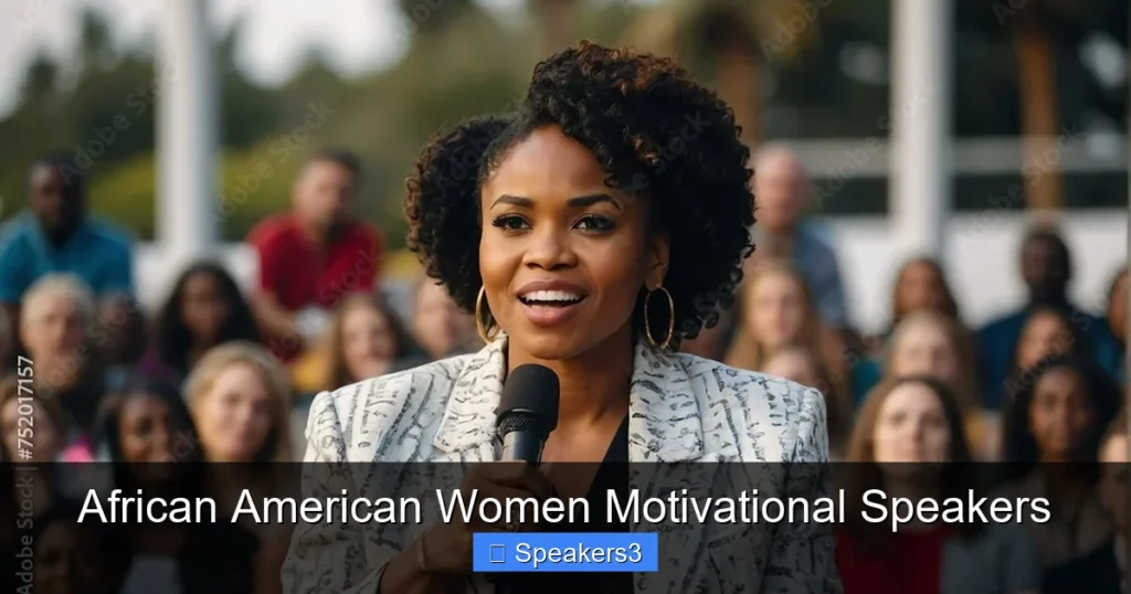 African American Women Motivational Speakers