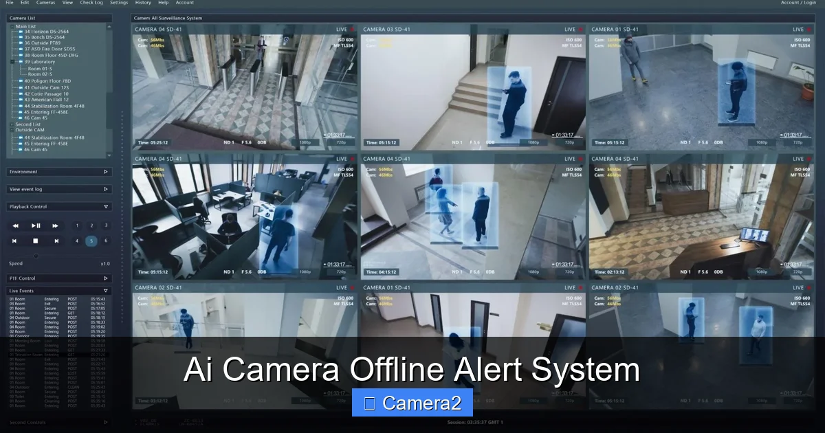 Ai Camera Offline Alert System