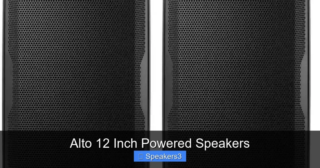 Alto 12 Inch Powered Speakers