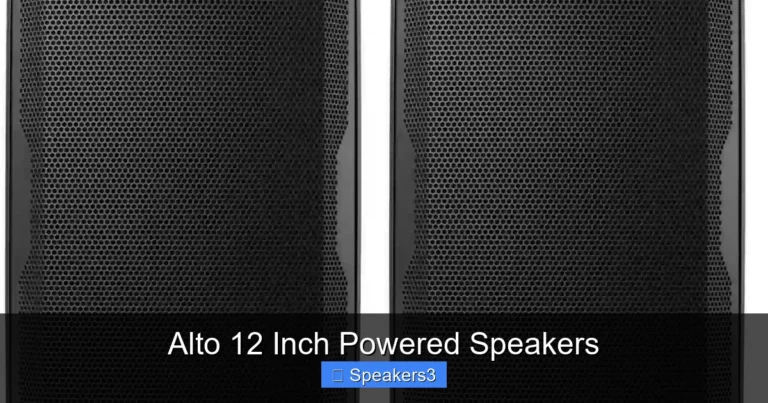 Alto 12 Inch Powered Speakers