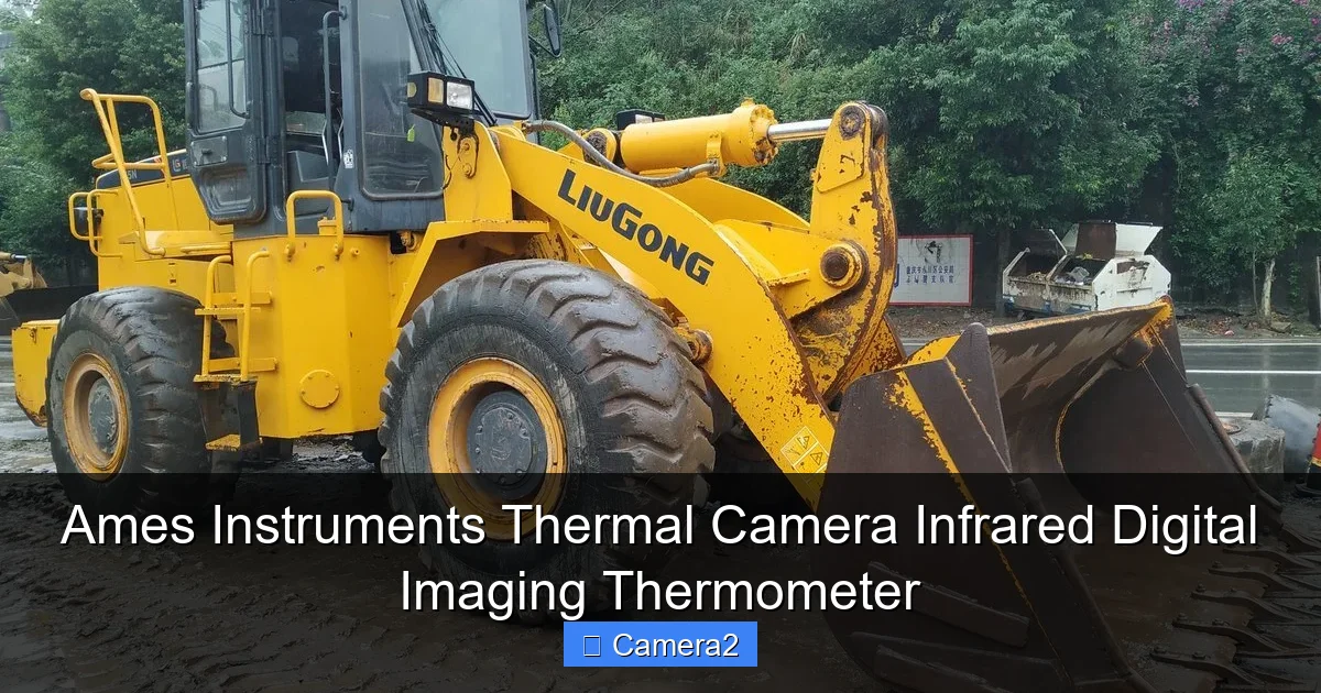 Ames Instruments Thermal Camera Infrared Digital Imaging Thermometer