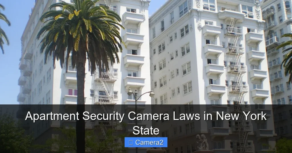 Apartment Security Camera Laws in New York State