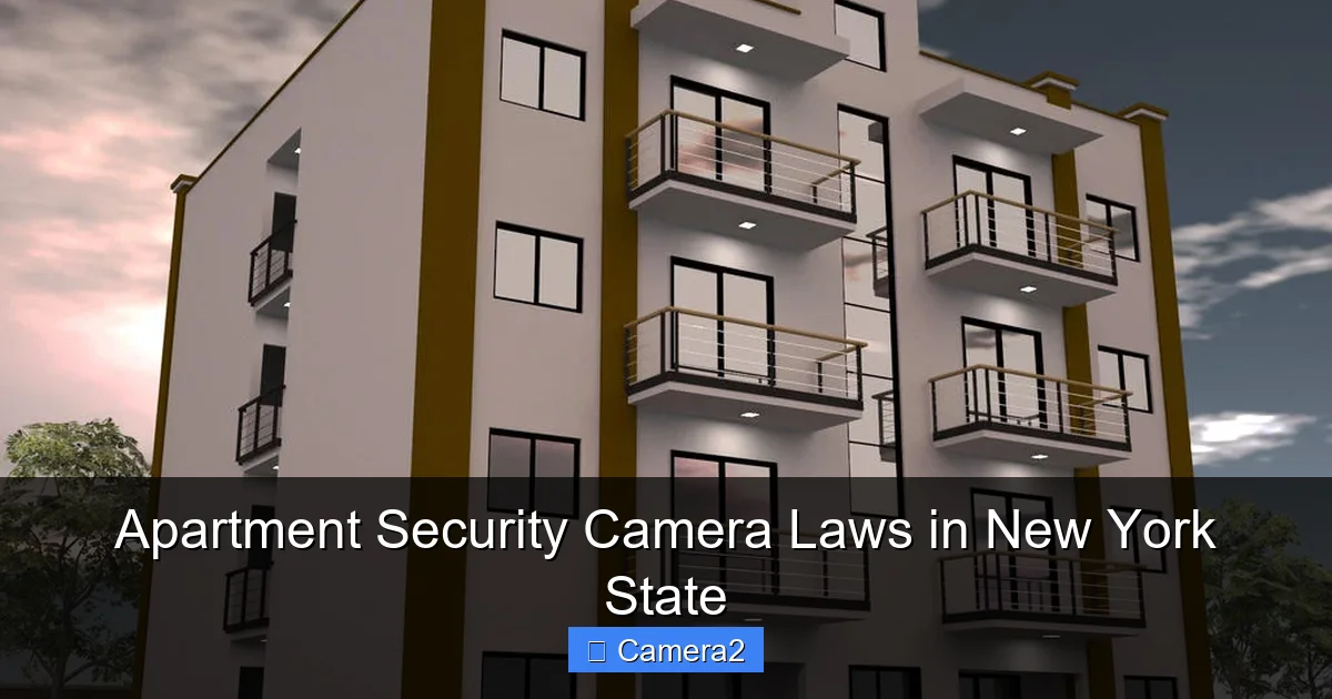 Apartment Security Camera Laws in New York State