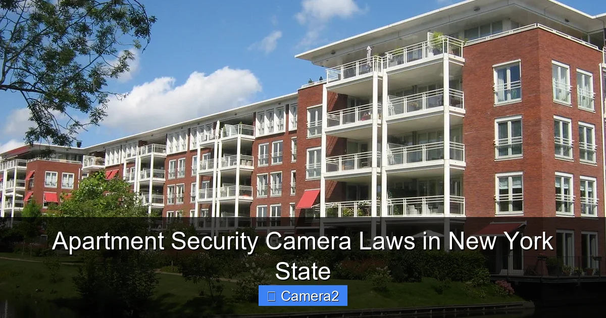 Apartment Security Camera Laws in New York State