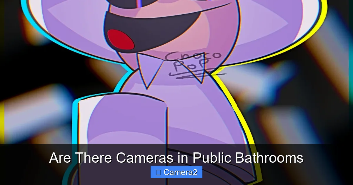 Are There Cameras in Public Bathrooms