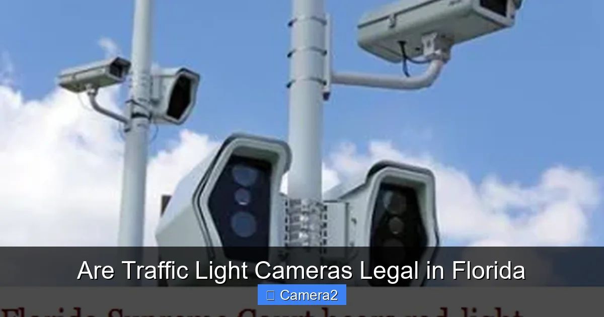 Are Traffic Light Cameras Legal in Florida