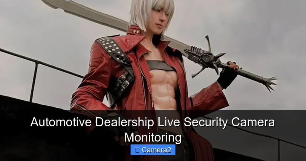 Automotive Dealership Live Security Camera Monitoring