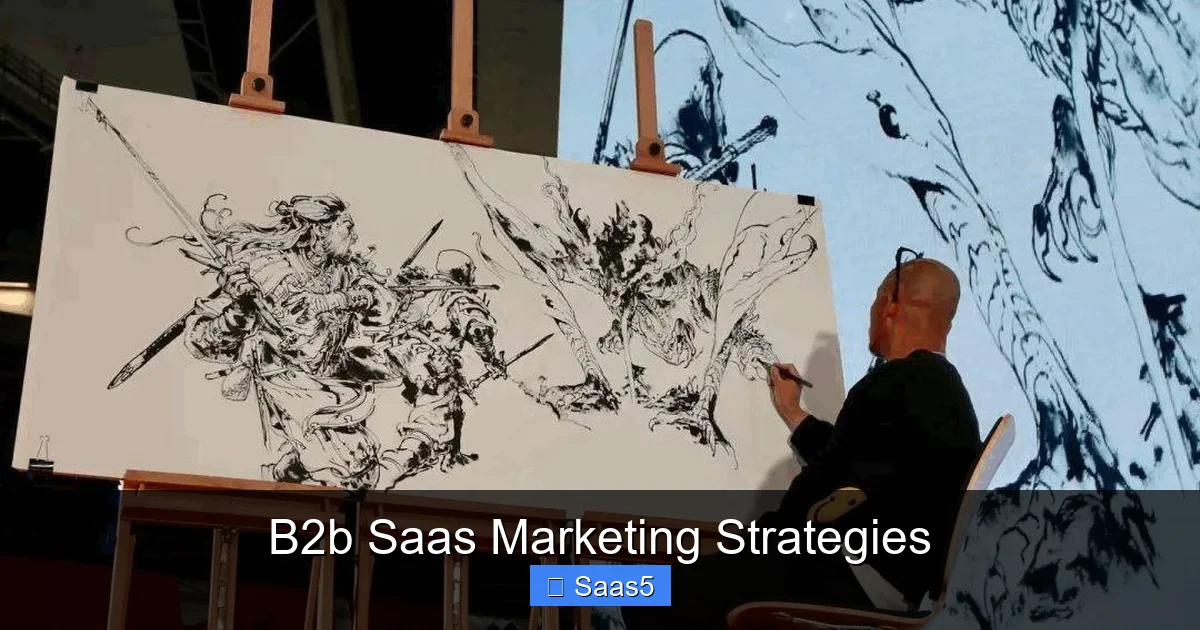 B2b Saas Marketing Strategies