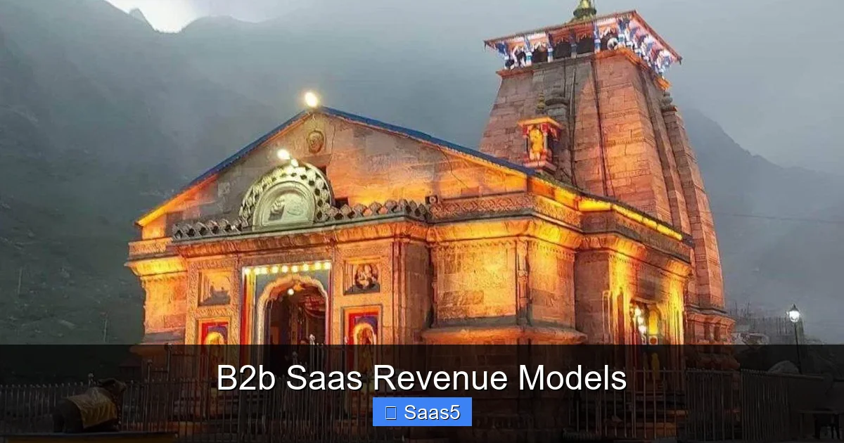B2b Saas Revenue Models