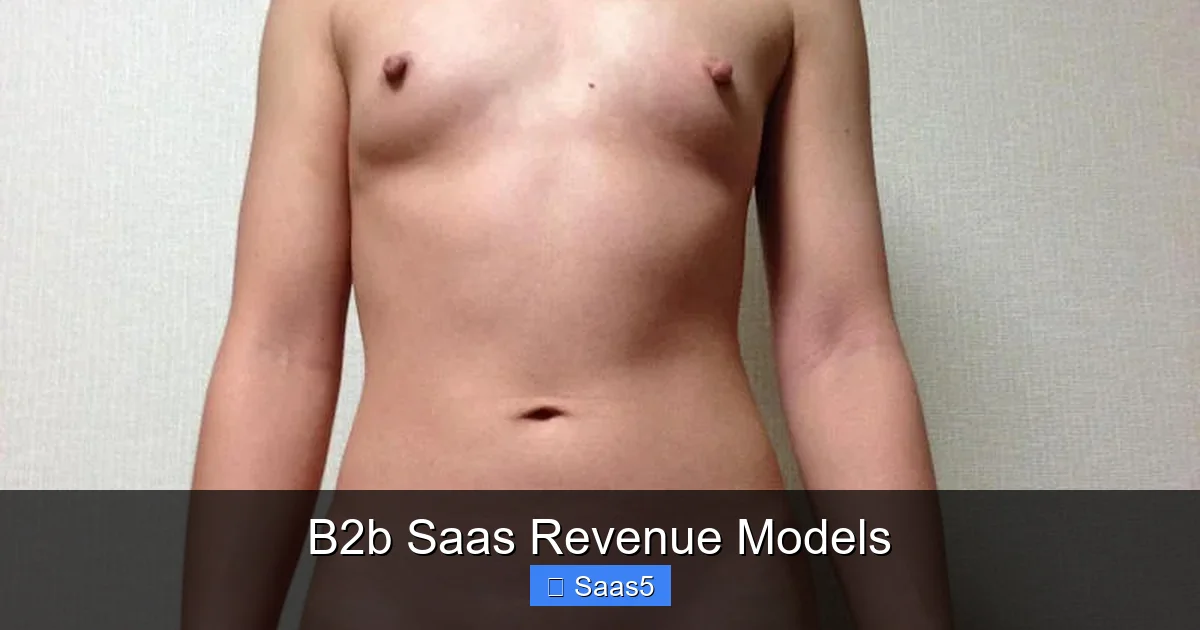 B2b Saas Revenue Models
