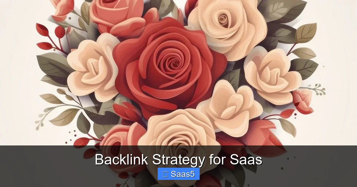 Backlink Strategy for Saas